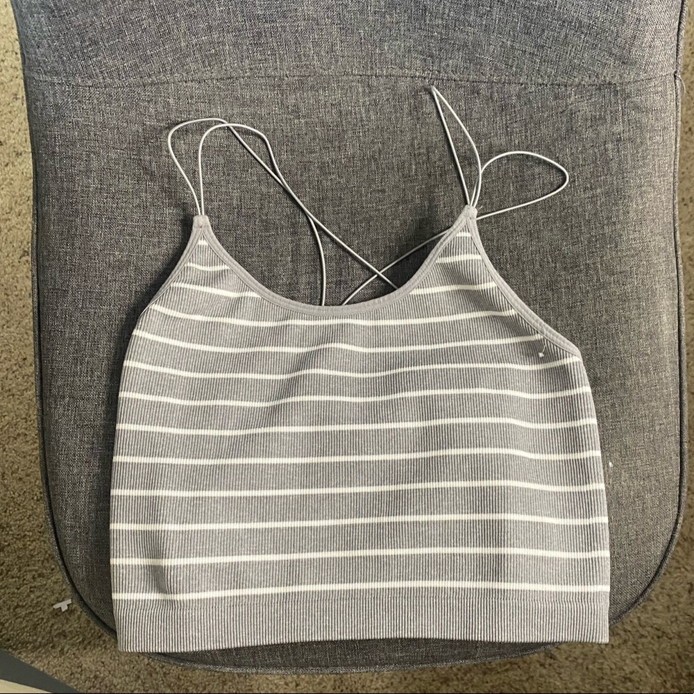 Stripped tank top